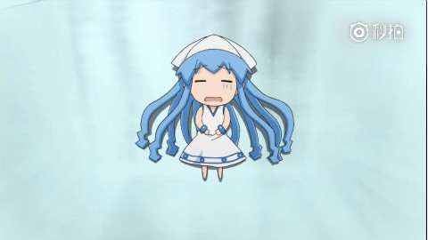 迷你乌贼娘的饲养方法…… 哈哈哈哈吐墨汁那里也太可爱了!